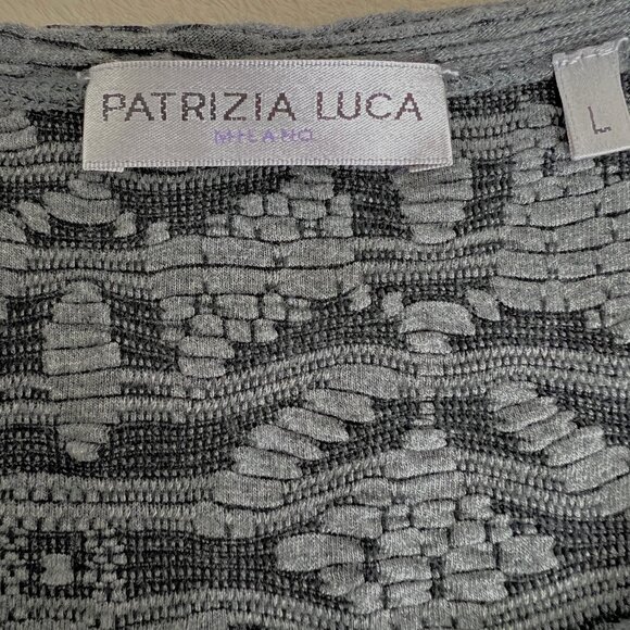 Patrizia Luca Milano Asymmetrical Hi-Lo Peplum Top Button Detail Sz L 🎉Host Pick - Picture 8 of 14